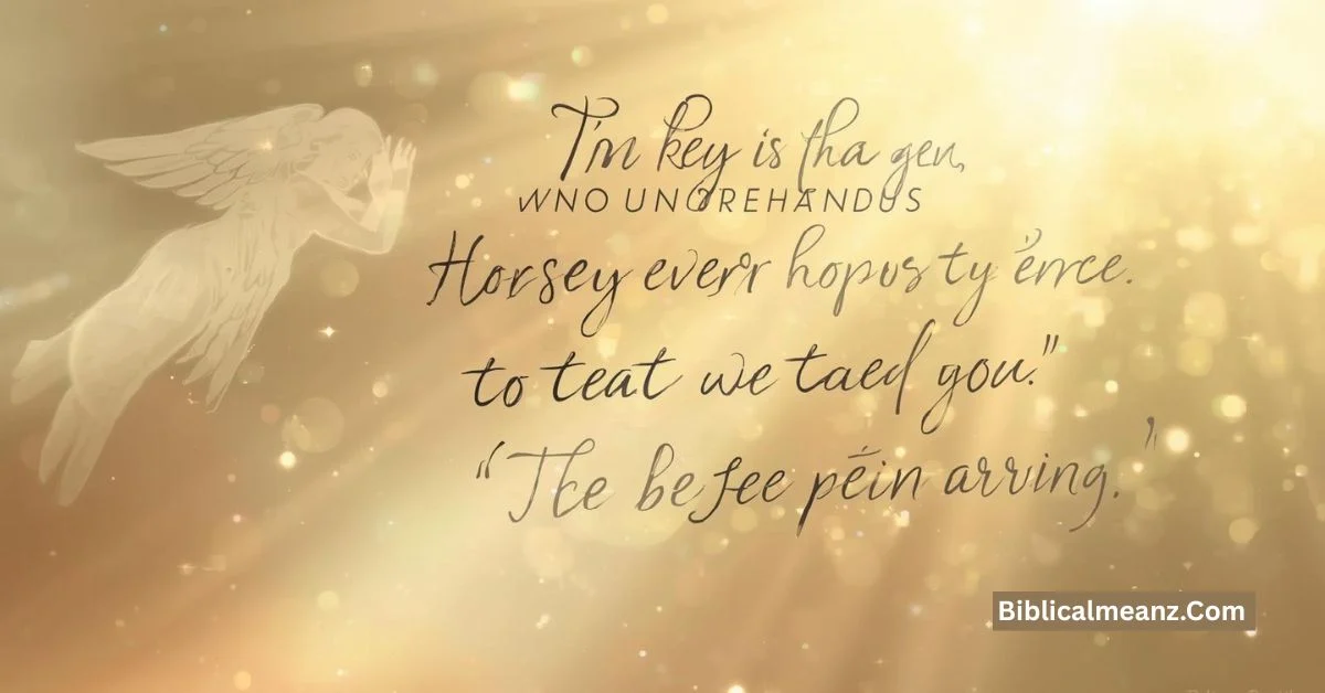 Bible Verses About Love and Hope