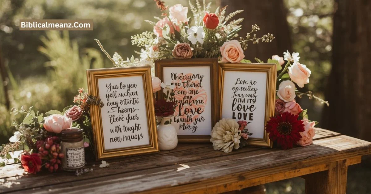 Love Bible Verses About Love