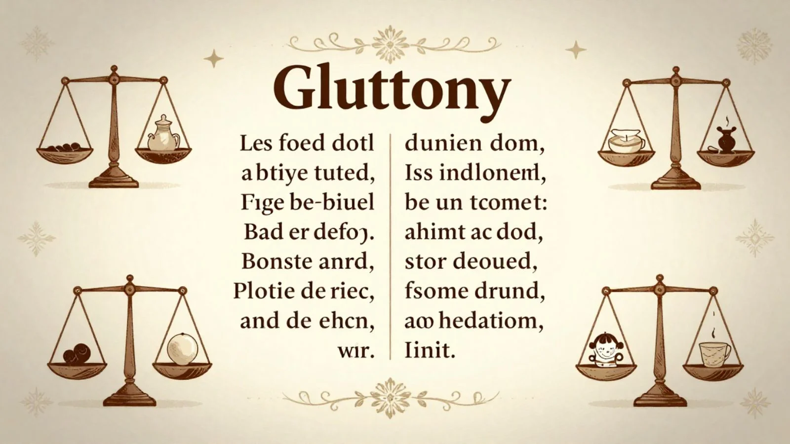 Bible Verses About Gluttony