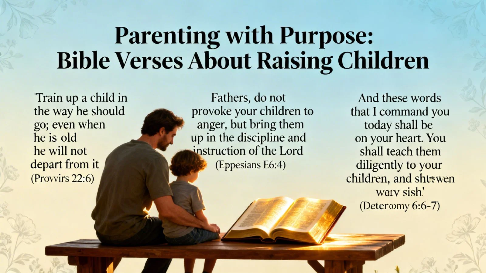 Bible Verses About Raising Children