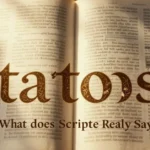 Bible Verses About Tattoos