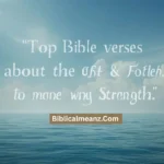 Bible Verses About the Ocean