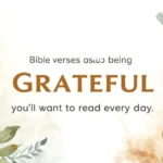Bible Verses About Being Grateful