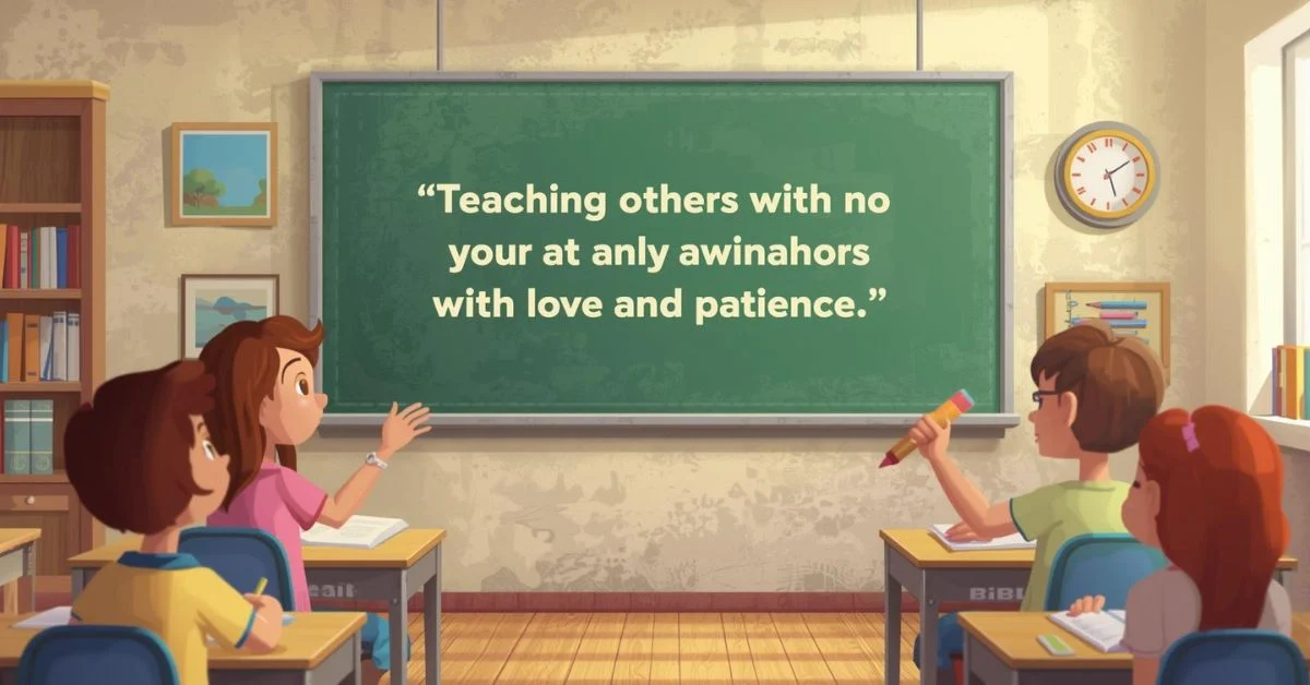 Bible Verses About Teaching