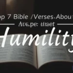 Top 7 Bible Verses About Humility